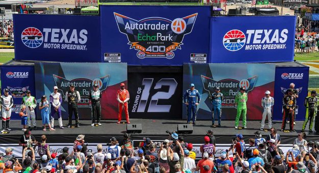 Visit Panorama de los Playoffs Cup Series 2023 de Texas a Talladega Superspeedway page