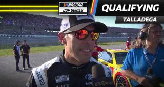 Aric Almirola nets second Cup pole of 2023 at Talladega