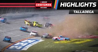 ‘The Big One’ strikes late in Truck Series playoff race at Talladega