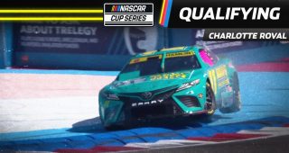 Denny Hamlin goes for wild spin in final round of Cup qualifying at Charlotte