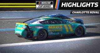 Denny Hamlin spins, sustains damage in Final Stage at Charlotte