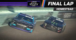 Sam Mayer holds on to take the win at Homestead-Miami Speedway