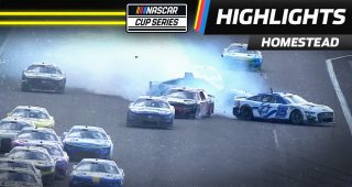 Ross Chastain, John Hunter Nemechek, J.J. Yeley involved in lap 222 crash
