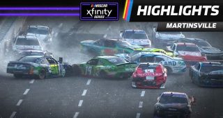 Big wreck strikes late at Martinsville