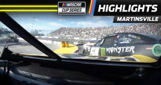 In-car camera: Ty Gibbs gets spun by Joey Logano