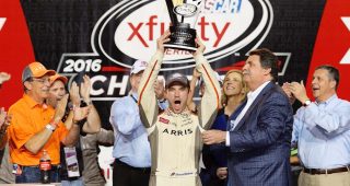 Photo Memories: Daniel Suárez makes NASCAR history