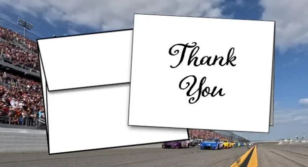 Visit Las tarjetas de agradecimiento @NASCARCASM 2023 page