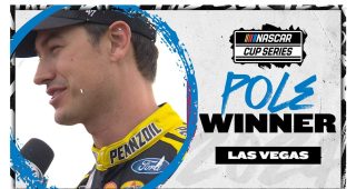 Joey Logano to start on front row for third time in ’24