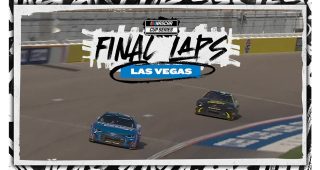Watch: Larson, Reddick duel for win in closing laps at Las Vegas