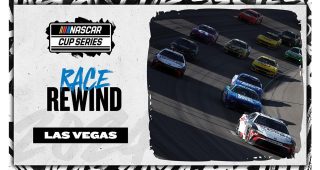 High, wide and handsome: Las Vegas ends with late-race battle