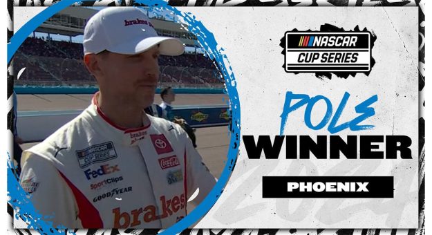 Visit Denny Hamlin ganó la Pole Position para la Shriners Children’s 500 en Phoenix page