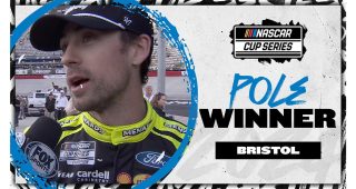 Ryan Blaney claims first Bristol pole of his career