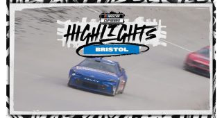 Denny Hamlin holds off charge from Martin Truex Jr. to win at Bristol