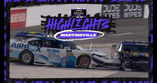Martinsville mash: Hailie Deegan suffers early damage in Stage 1