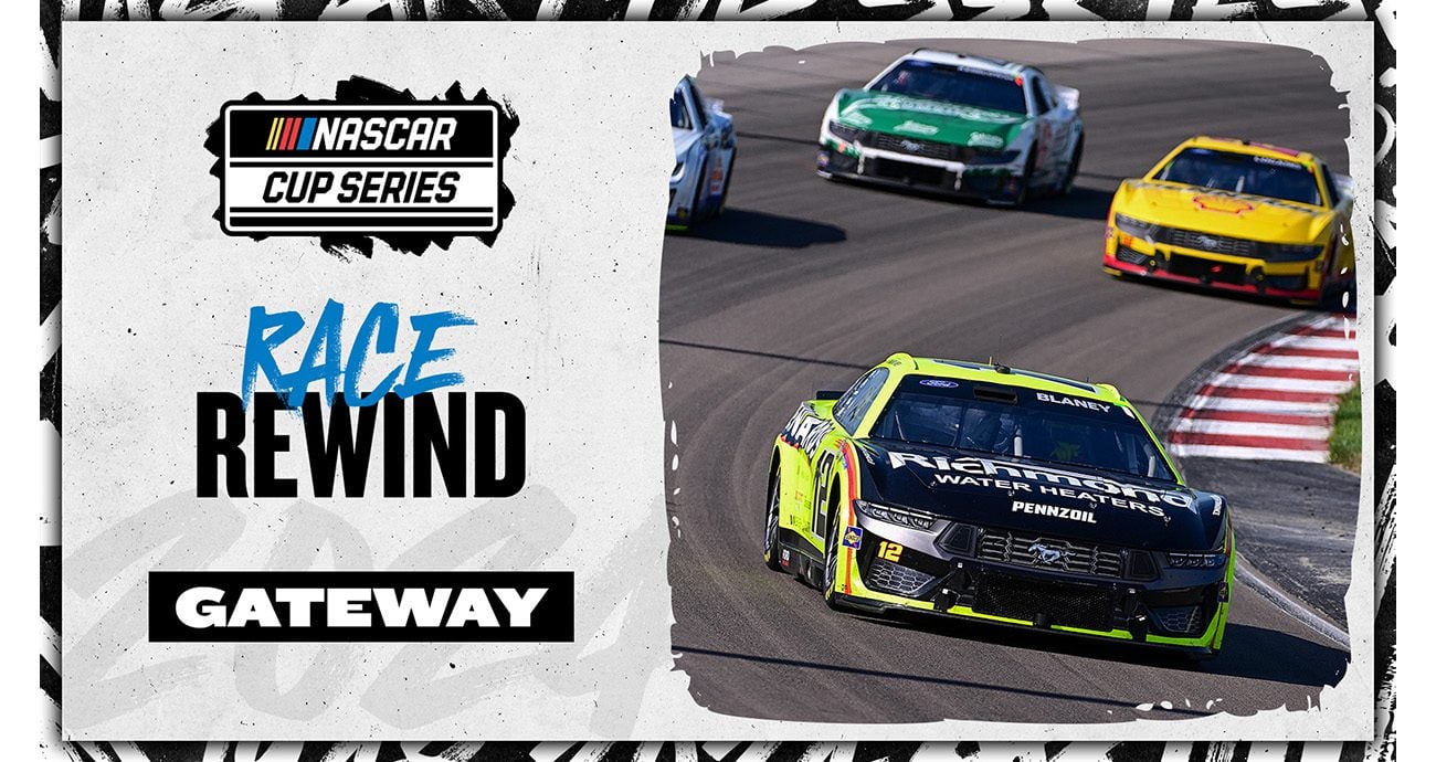 Race Rewind: Heartbreak for Ryan Blaney at Gateway - NASCAR EN ESPANOL