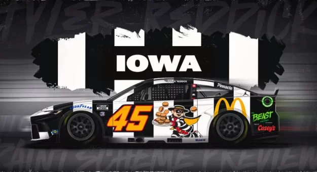 Visit Autos con nuevo look para el fin de semana NASCAR 2024 en Iowa page