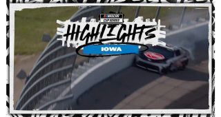Christopher Bell blows tire, hits wall in practice