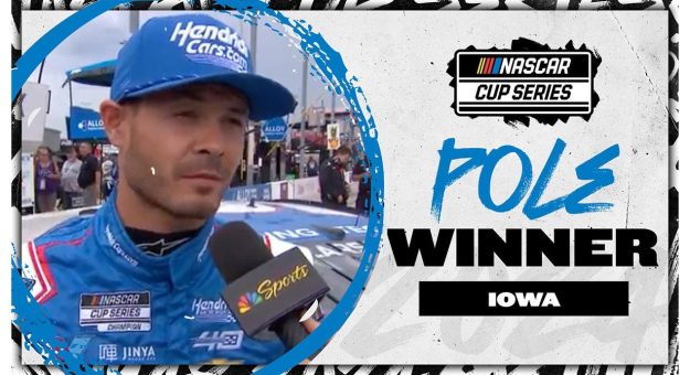 Visit Kyle Larson ganó la Pole Position para la Iowa Corn 350 page