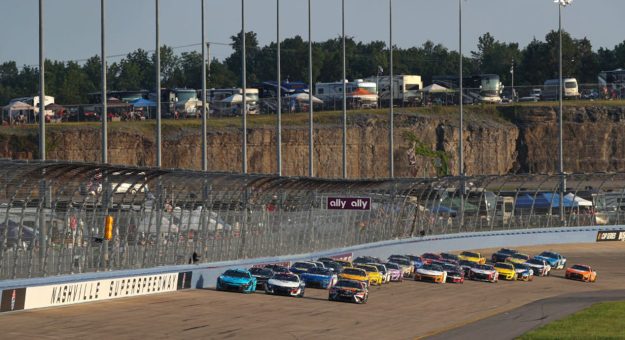 Visit Panorama de los Playoffs Cup Series 2024 antes de la Ally 400 en Nashville page