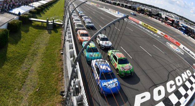 Visit Favoritos de los apostadores para The Great American Getaway 400 en Pocono page