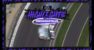 Big wreck strikes as Sam Mayer goes around on Lap 1