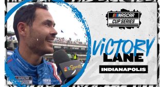 Kyle Larson on rousing Brickyard 400 victory: ‘Felt meant to be’