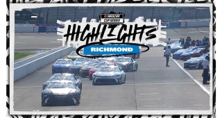 Back in action: Cup Series cars return from break for practice at Richmond