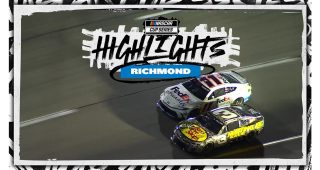Austin Dillon works over Denny Hamlin for Richmond race lead