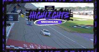 Justin Allgaier wins as caution flies on final lap