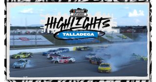 ‘Big One’ strikes as Cindric spins from lead with five laps to go