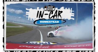In-car: Chase Elliott narrowly avoids Justin Haley spinning