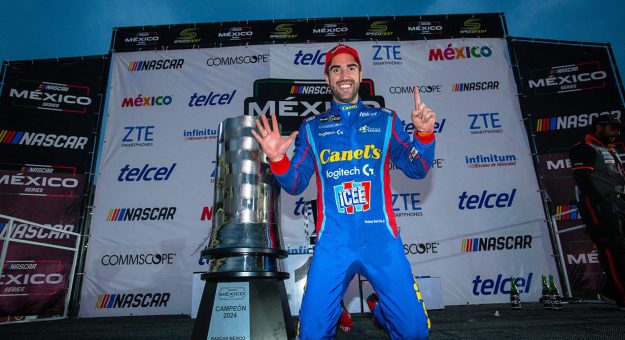 Visit Rubén García Jr. ganó su 5to. campeonato de la NASCAR México Series tras una ‘montaña rusa de emociones’ page