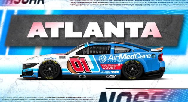 Visit Autos con nuevo look para el fin de semana NASCAR Primavera 2025 en Atlanta page