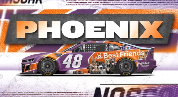 Visit Autos con nuevo look para el fin de semana NASCAR Primavera 2025 en Phoenix page