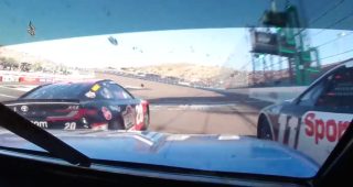 In-car cameras: Thrilling final lap battle at Phoenix