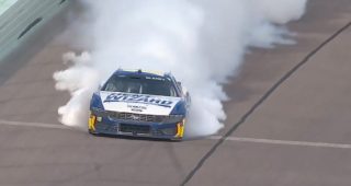 Ryan Blaney’s engine expires late at Homestead