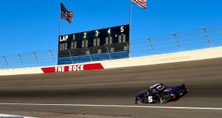 Sights and sounds during Rockingham Speedway test session