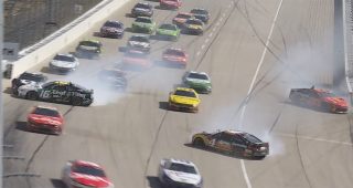 The ‘Big One’ strikes early during final stage at Texas