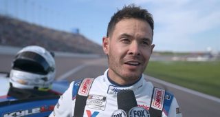 Larson on Kansas victory: ‘Glad to not win by an inch this time’