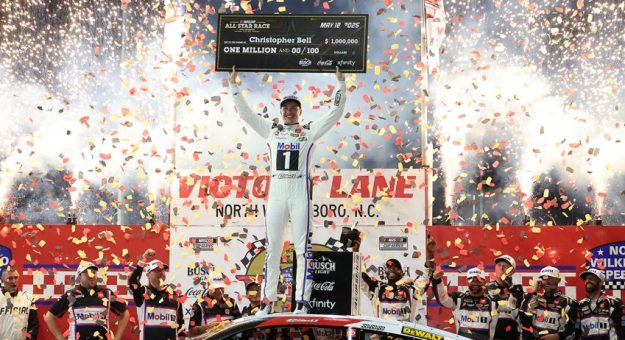 Visit Christopher Bell ganó la NASCAR All-Star Race 2025 en el North Wilkesboro Speedway page
