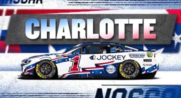 Visit Autos con nuevo look para el Memorial Day Weekend 2025 en el Charlotte Motor Speedway page