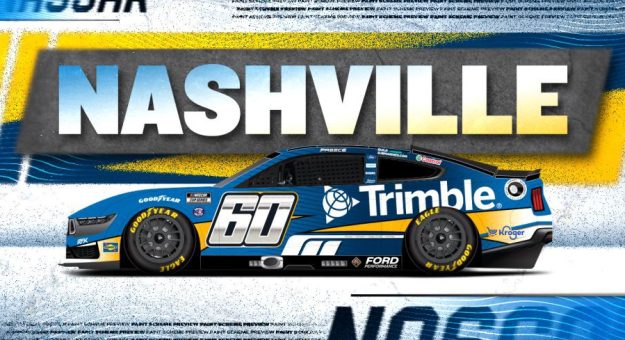 Visit Autos con nuevo look NASCAR Primavera 2025 en el Nashville Superspeedway page