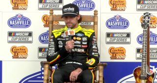 Blaney after Nashville win: ‘Finally, nothing crazy happened’