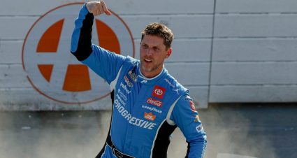2025 July20 Denny Hamlin Fist Pump 870x462