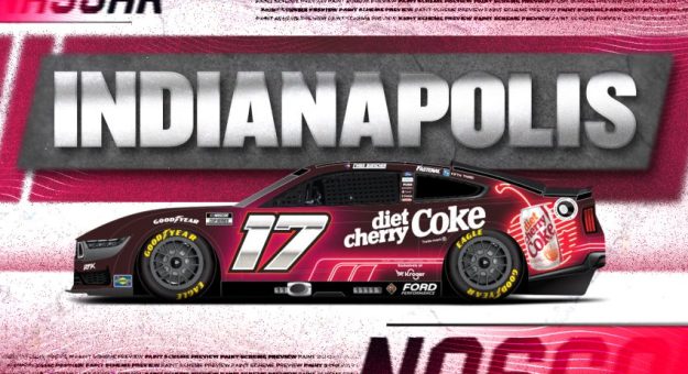 Visit Autos con nuevo look para el fin de semana NASCAR 2025 en el Indianapolis Motor Speedway page