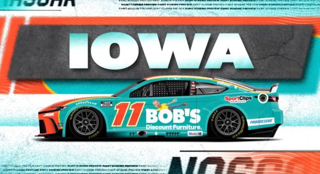Visit Autos con nuevo look para el fin de semana NASCAR 2025 en el Iowa Speedway page