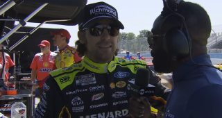 Ryan Blaney, No. 12 ‘dirty dozen’ crew claim pole for Watkins Glen