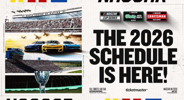 Visit La NASCAR anunció calendario 2026, regresa Chicagoland y la All-Star Race será en Dover page