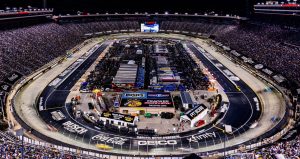 Bristol Motor Speedway for the Bass Pro Shops Night Race in the NASCAR Cup Series.