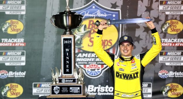 Visit Christopher Bell ganó la Bass Pro Shops Night Race en Bristol page